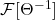 \ct F[\Theta^{-1}]